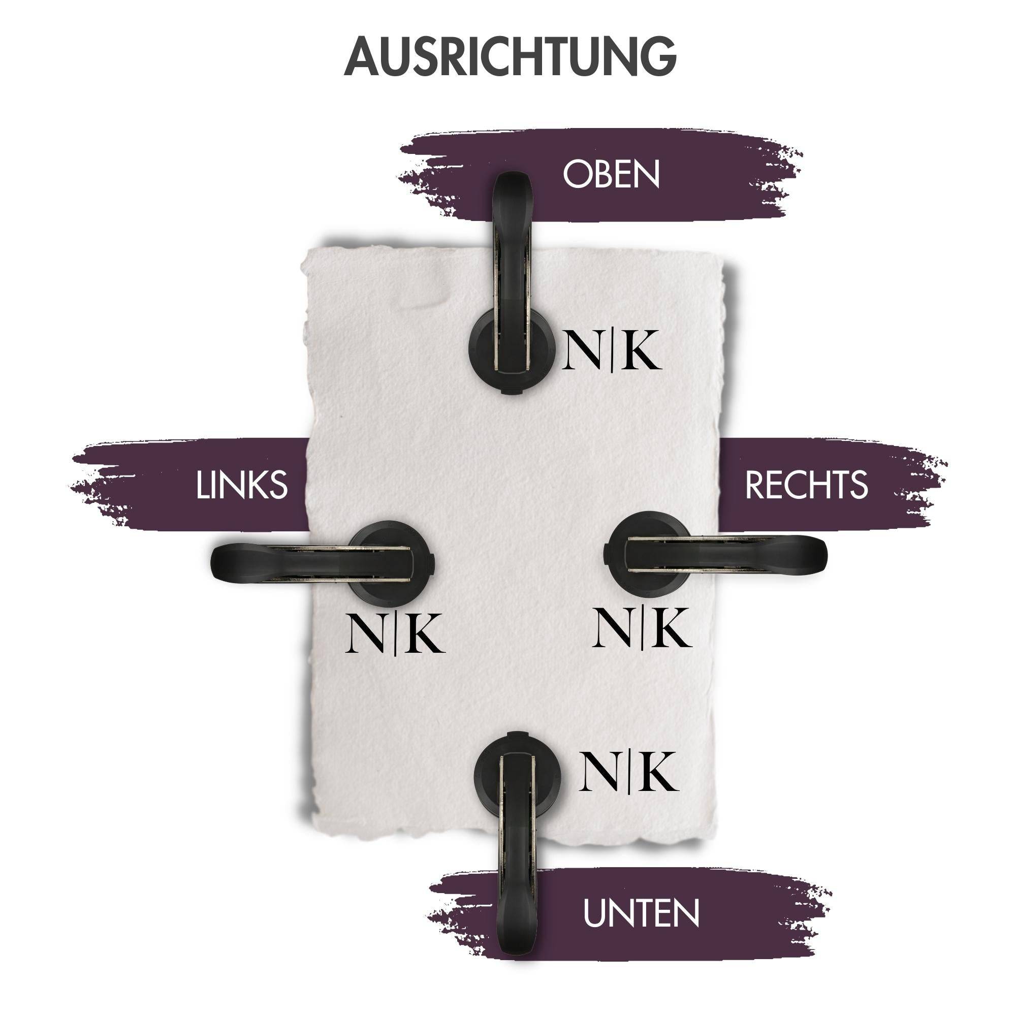 Prägestempel mit eigenem Logo/Motiv - Just Refine