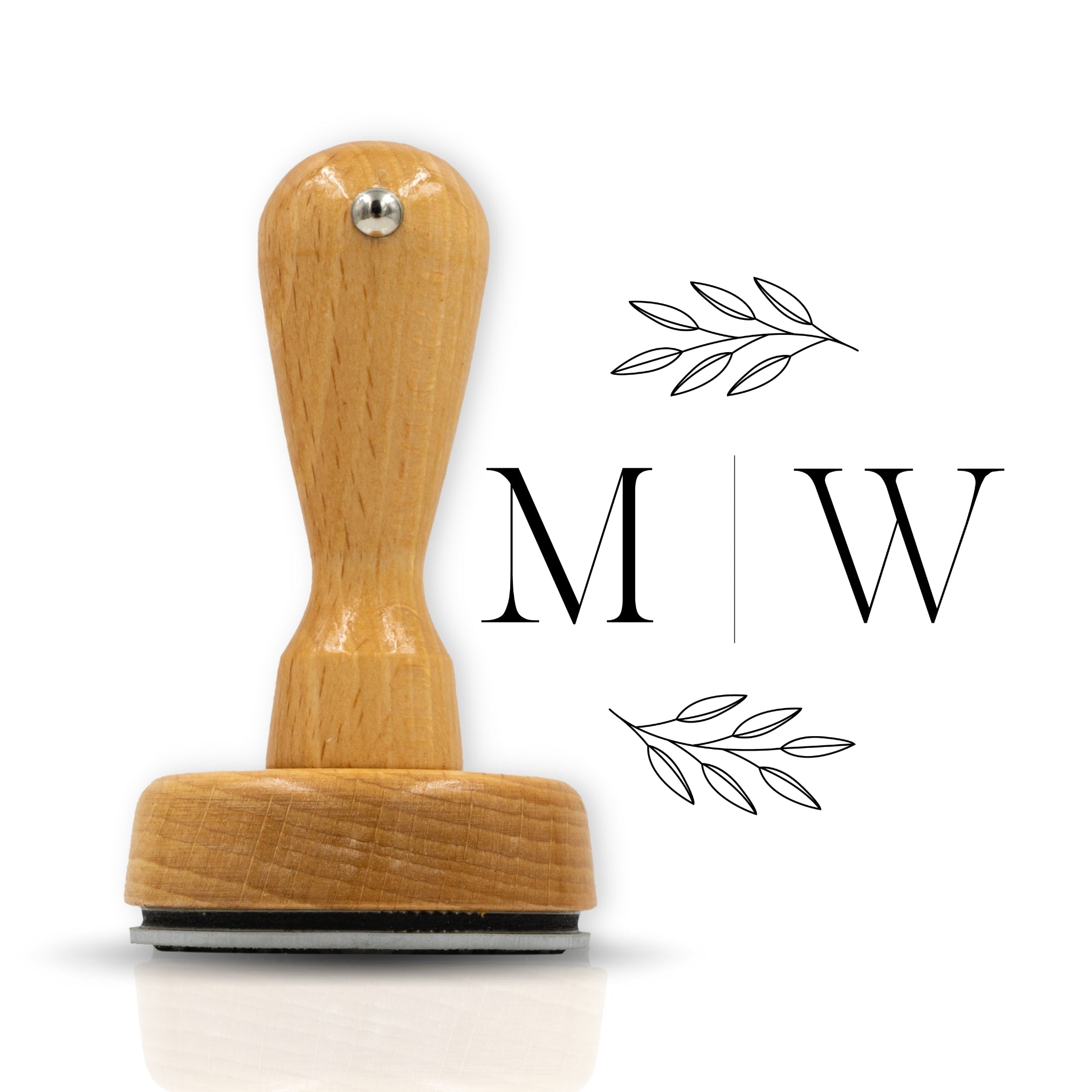 Stempel mit anpassbaren Initialen - Modell "Royal" - Just Refine