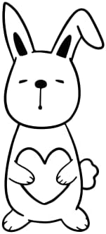 Kinderstempel Hase mit Namen personalisiert - Just Refine