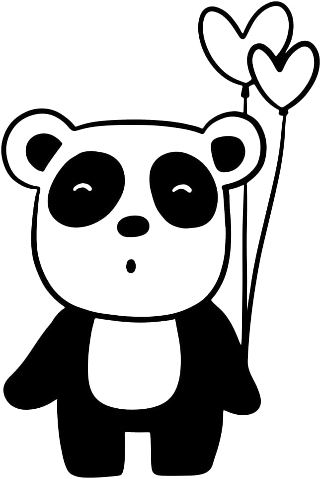 Kinderstempel Panda mit Namen personalisiert - Just Refine