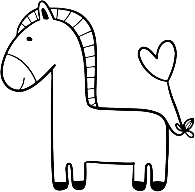 Kinderstempel Pferd mit Namen personalisiert - Just Refine