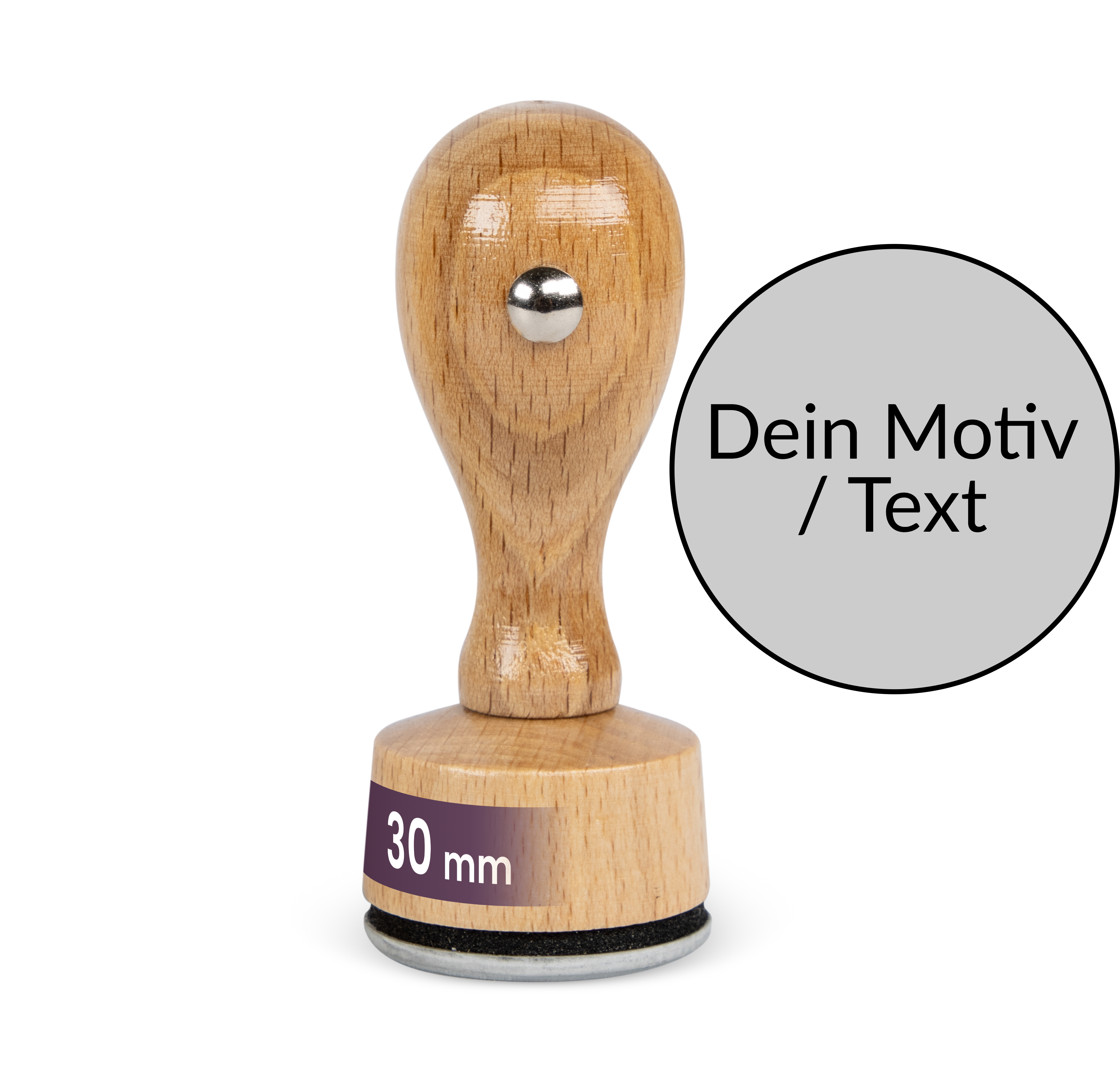 Stempel mit eigenem Logo/Motiv - Just Refine