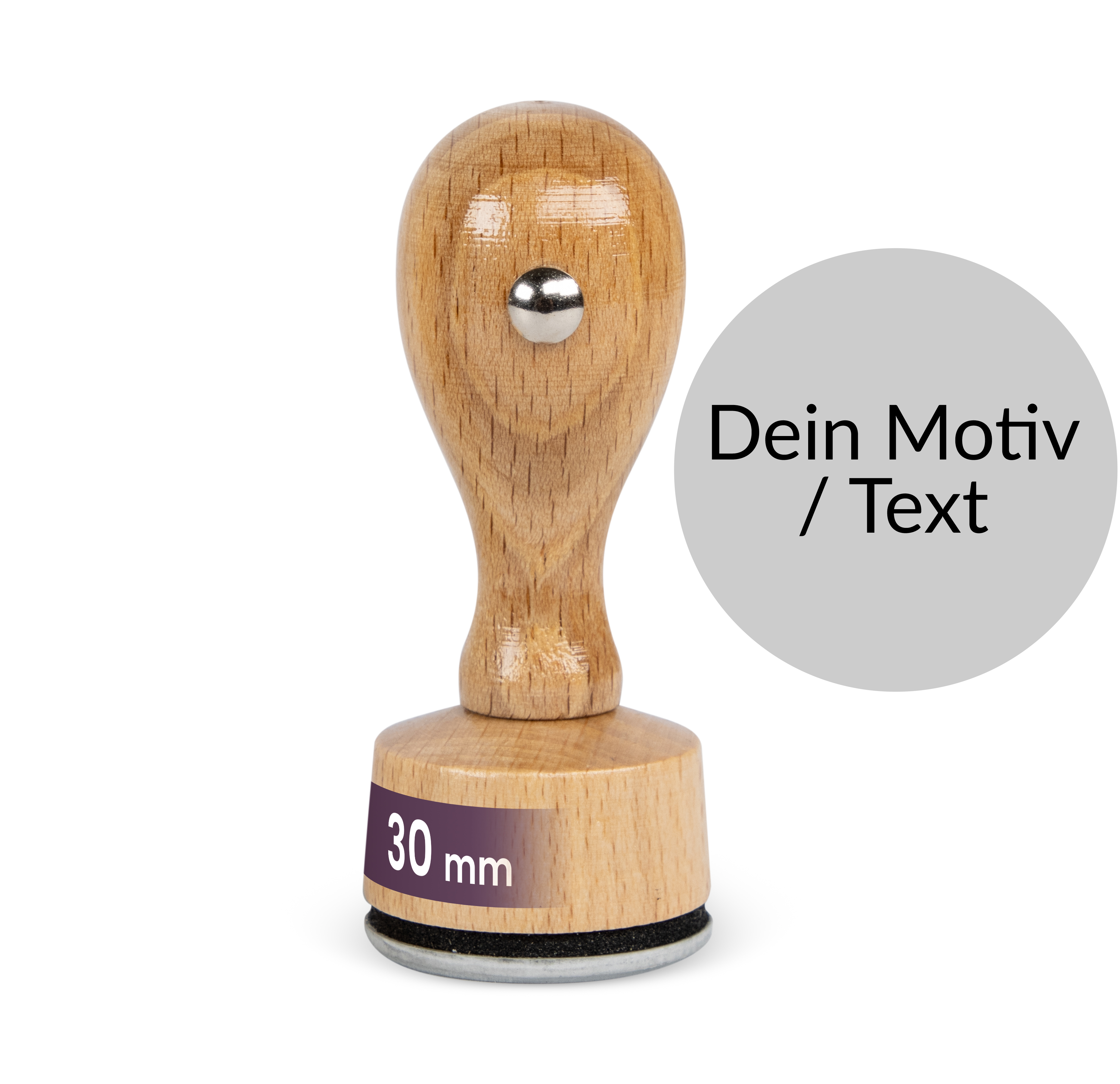 Stempel mit eigenem Logo/Motiv - Just Refine