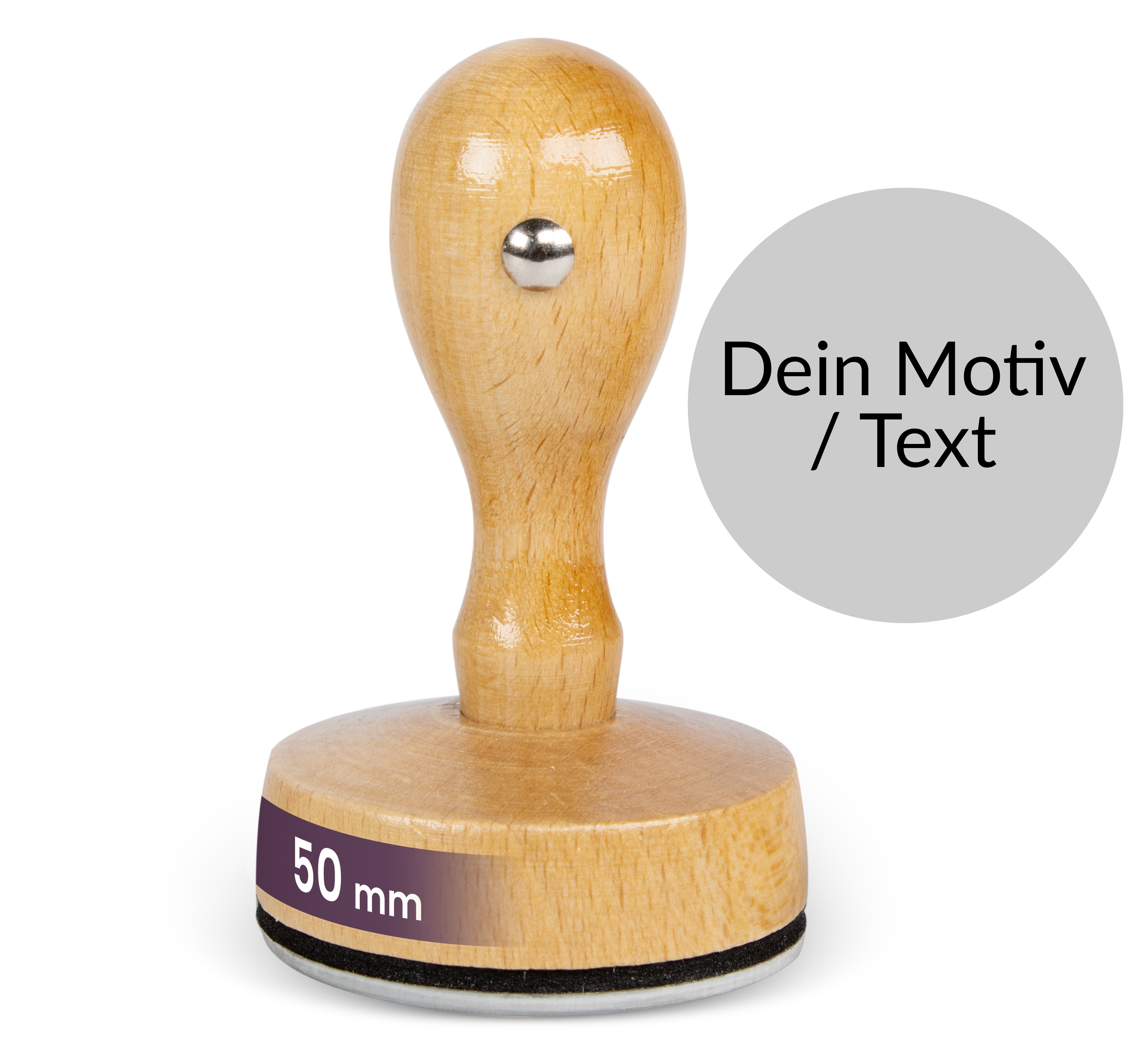 Stempel mit eigenem Logo/Motiv - Just Refine