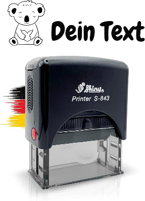 Kinderstempel Koala mit Namen personalisiert - Just Refine