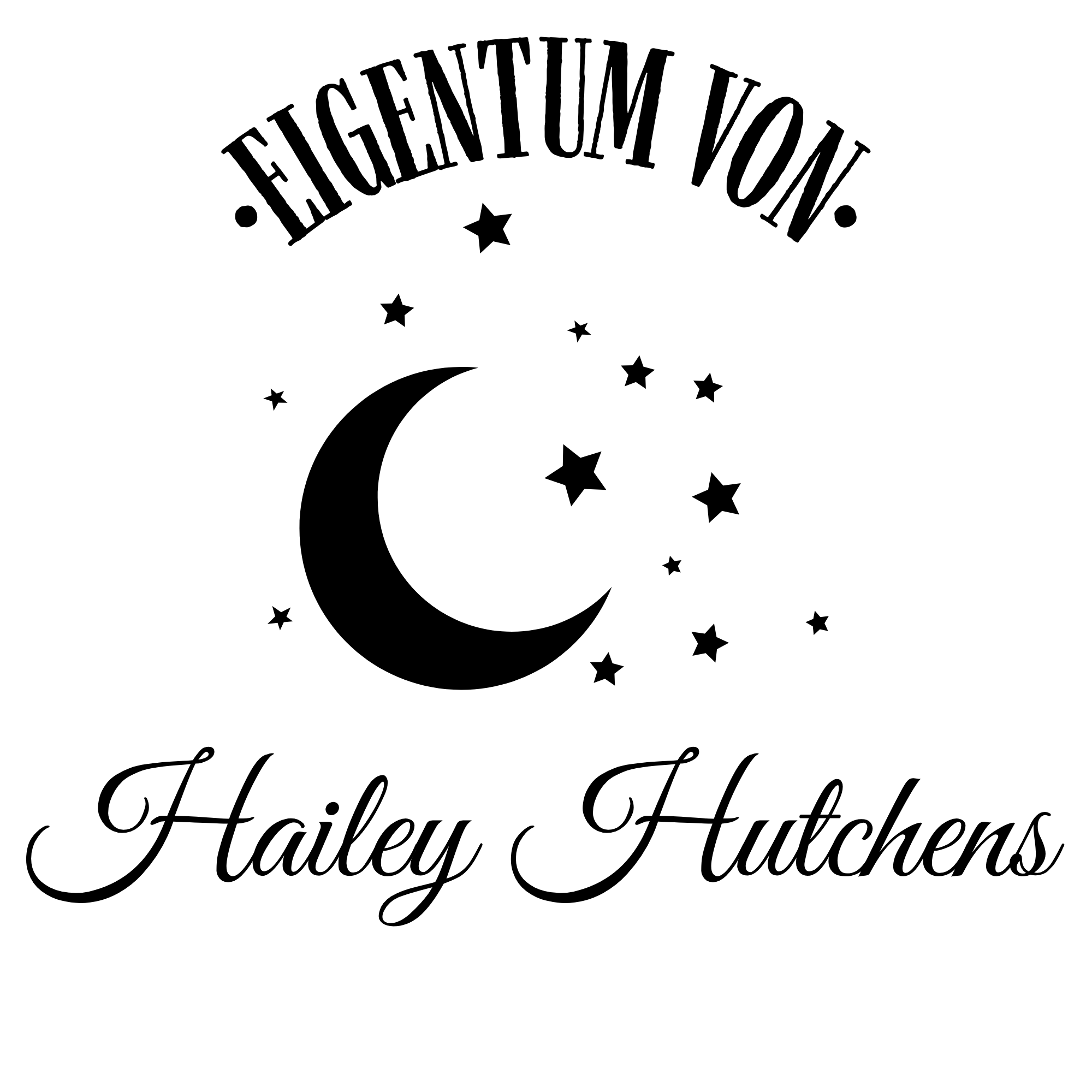 Ex Libris Bücher Stempel mit anpassbaren Namen - Modell 'Sigillum Libri' - Just Refine