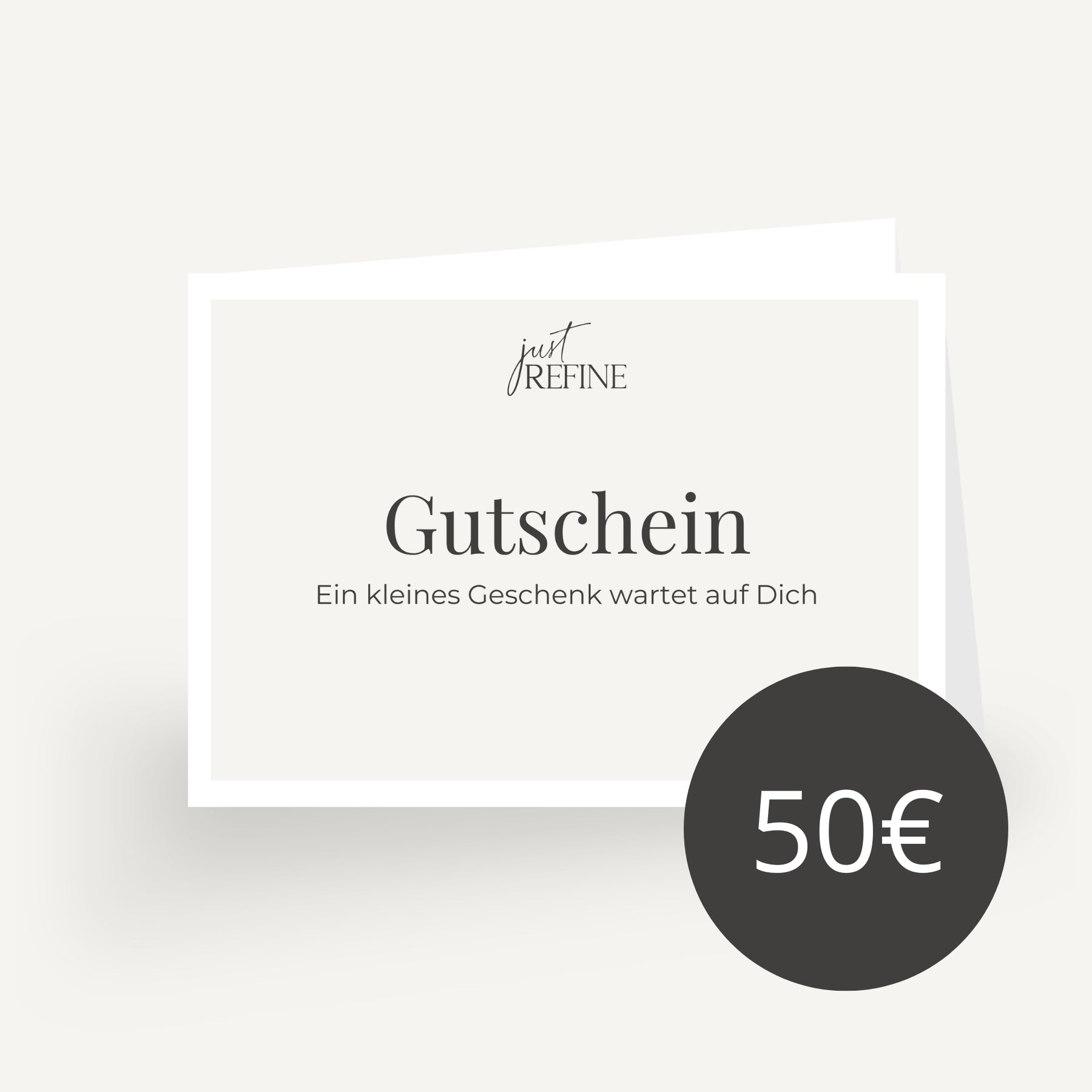 Geschenk Gutschein