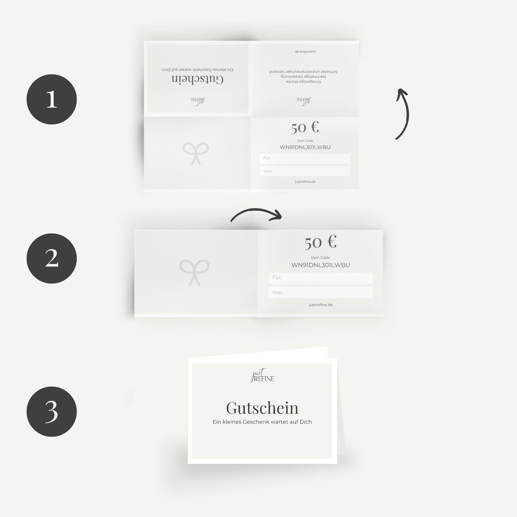 Geschenk Gutschein