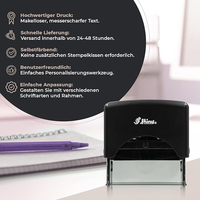 Kinderstempel Alpaka mit Namen personalisiert (Kopie) - Just Refine