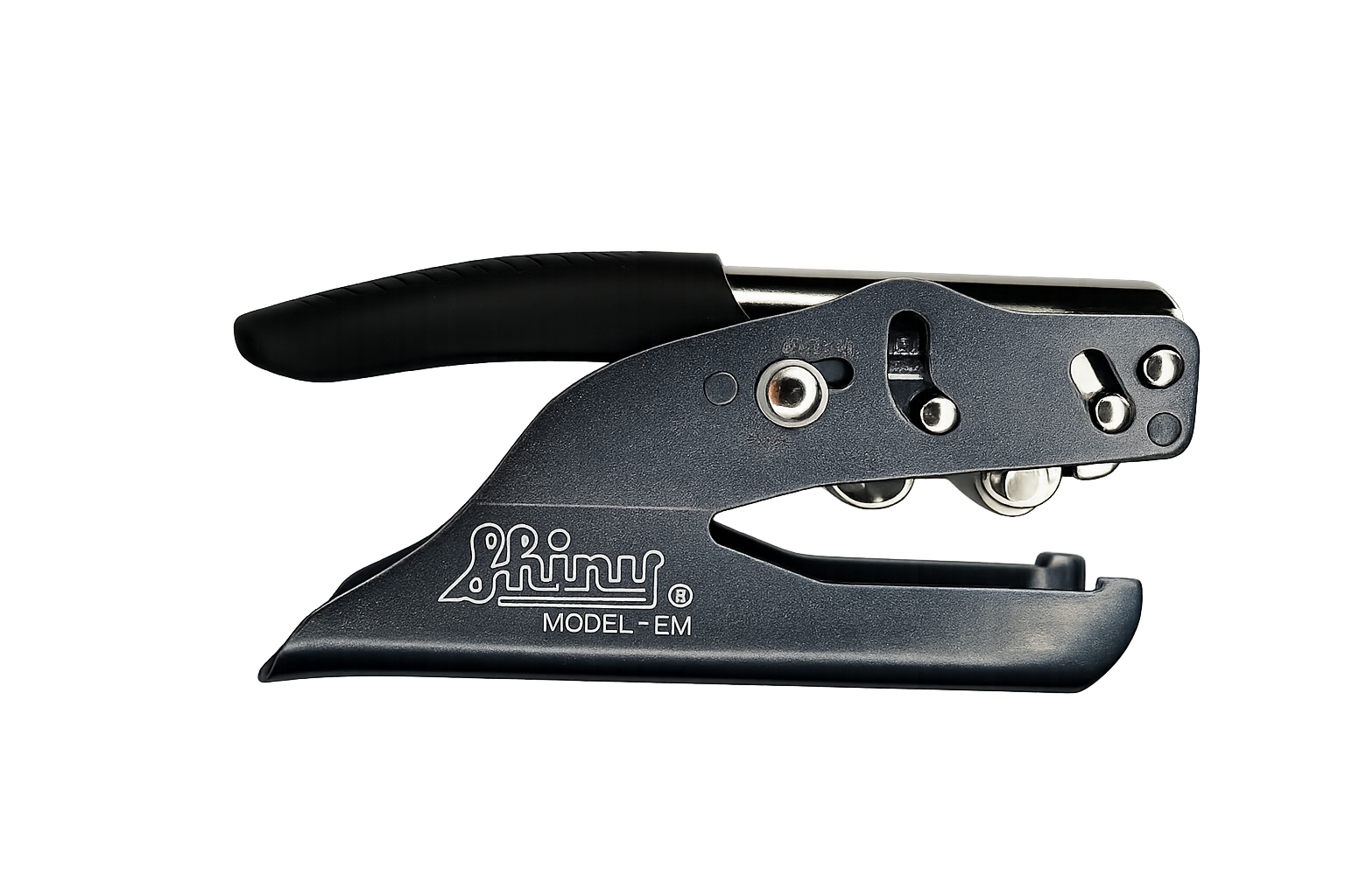 Papierprägezange „Shiny EM“ – inkl. Aufbewahrungsbox (OHNE Plattenhalter; OHNE Motivplatten)