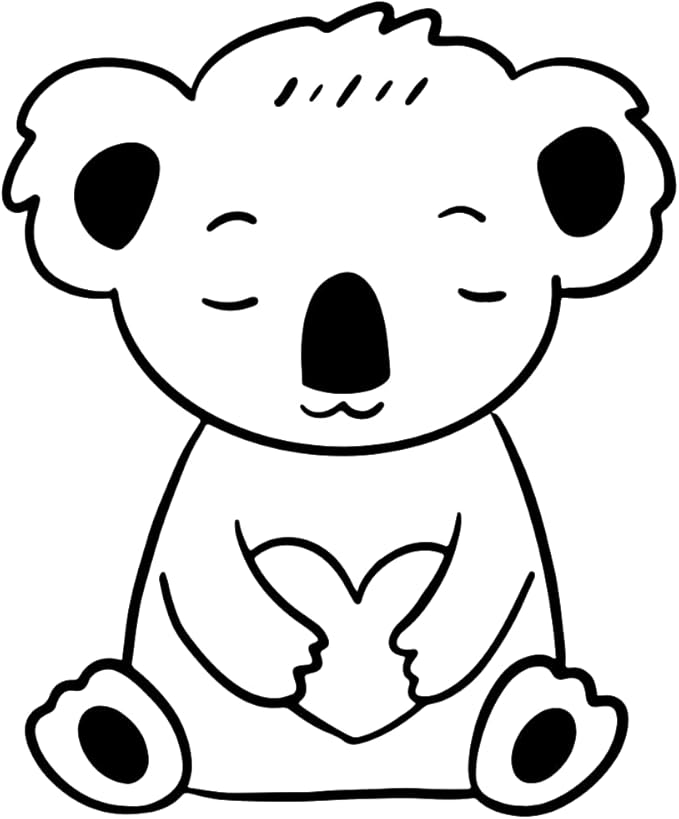 Kinderstempel Koala mit Namen personalisiert - Just Refine