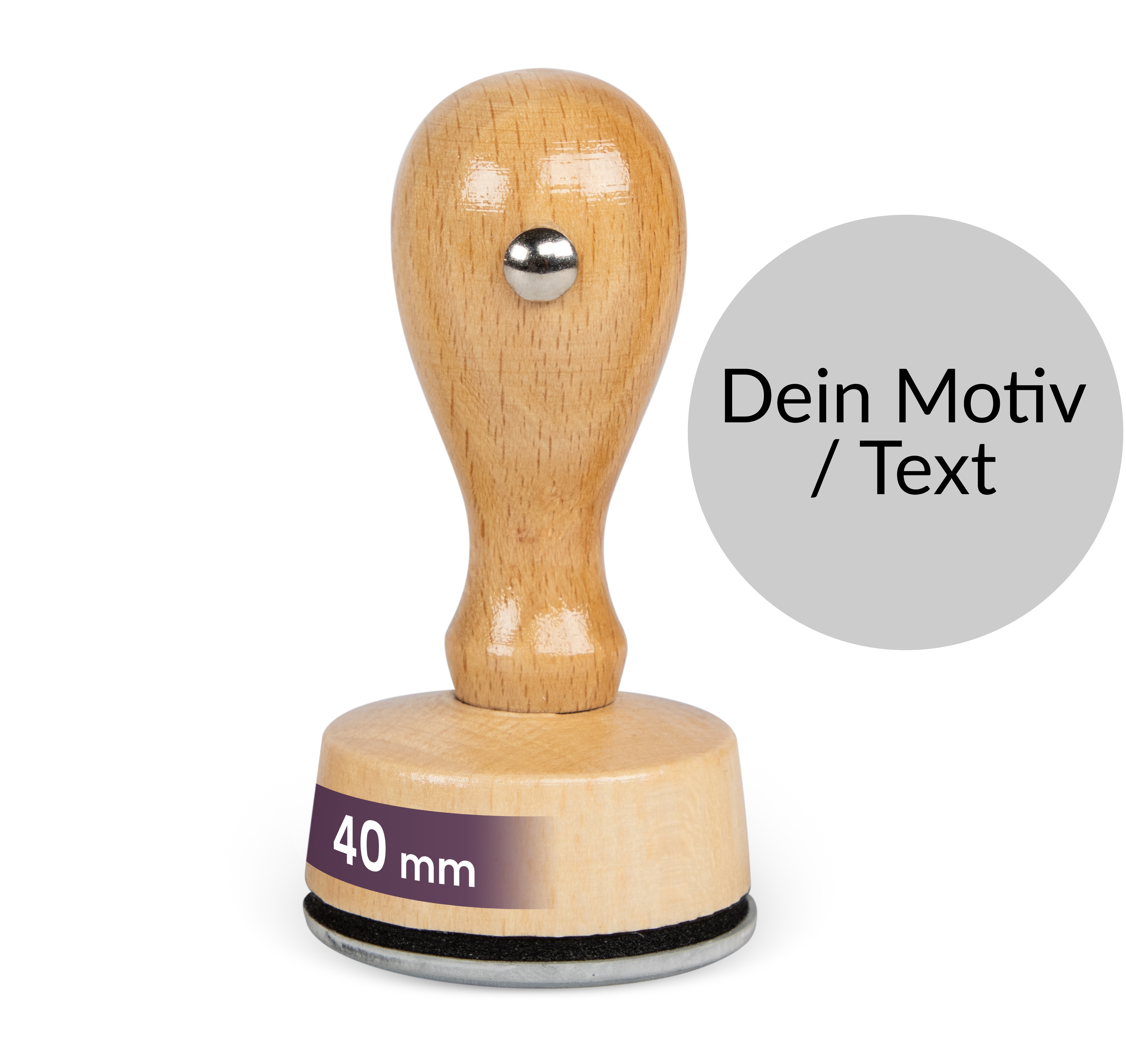 Stempel mit eigenem Logo/Motiv - Just Refine