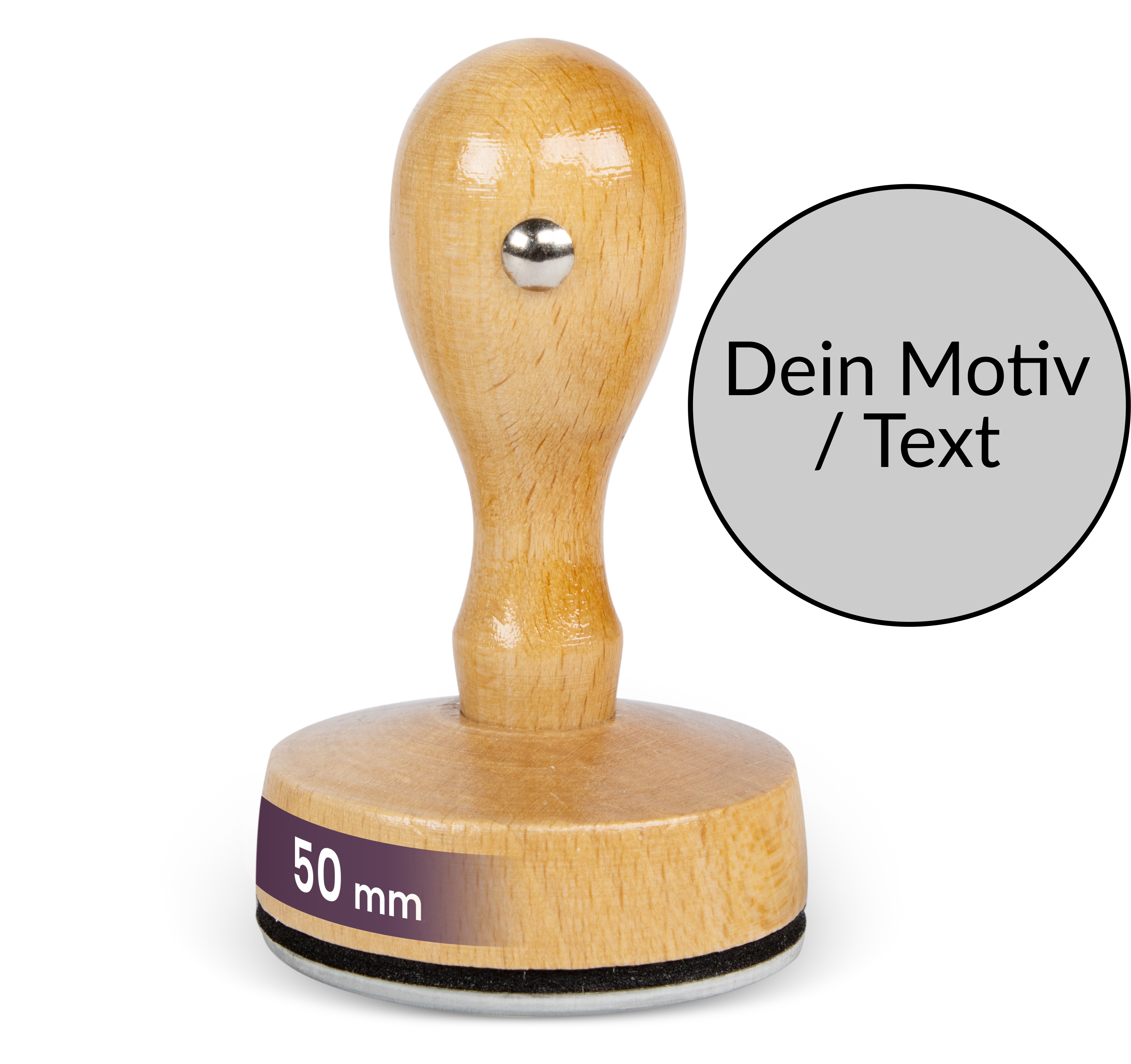 Stempel mit eigenem Logo/Motiv - Just Refine