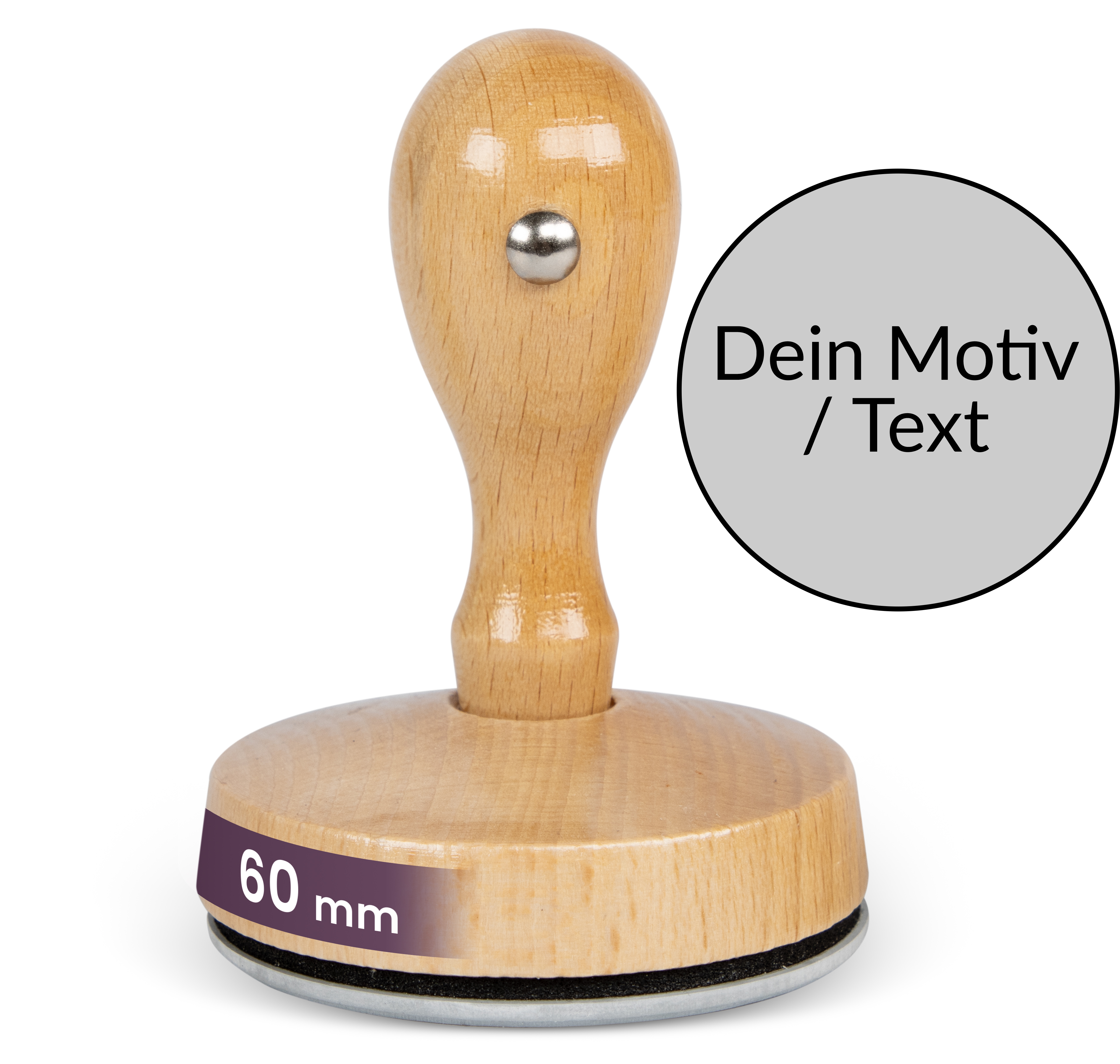 Stempel mit eigenem Logo/Motiv - Just Refine