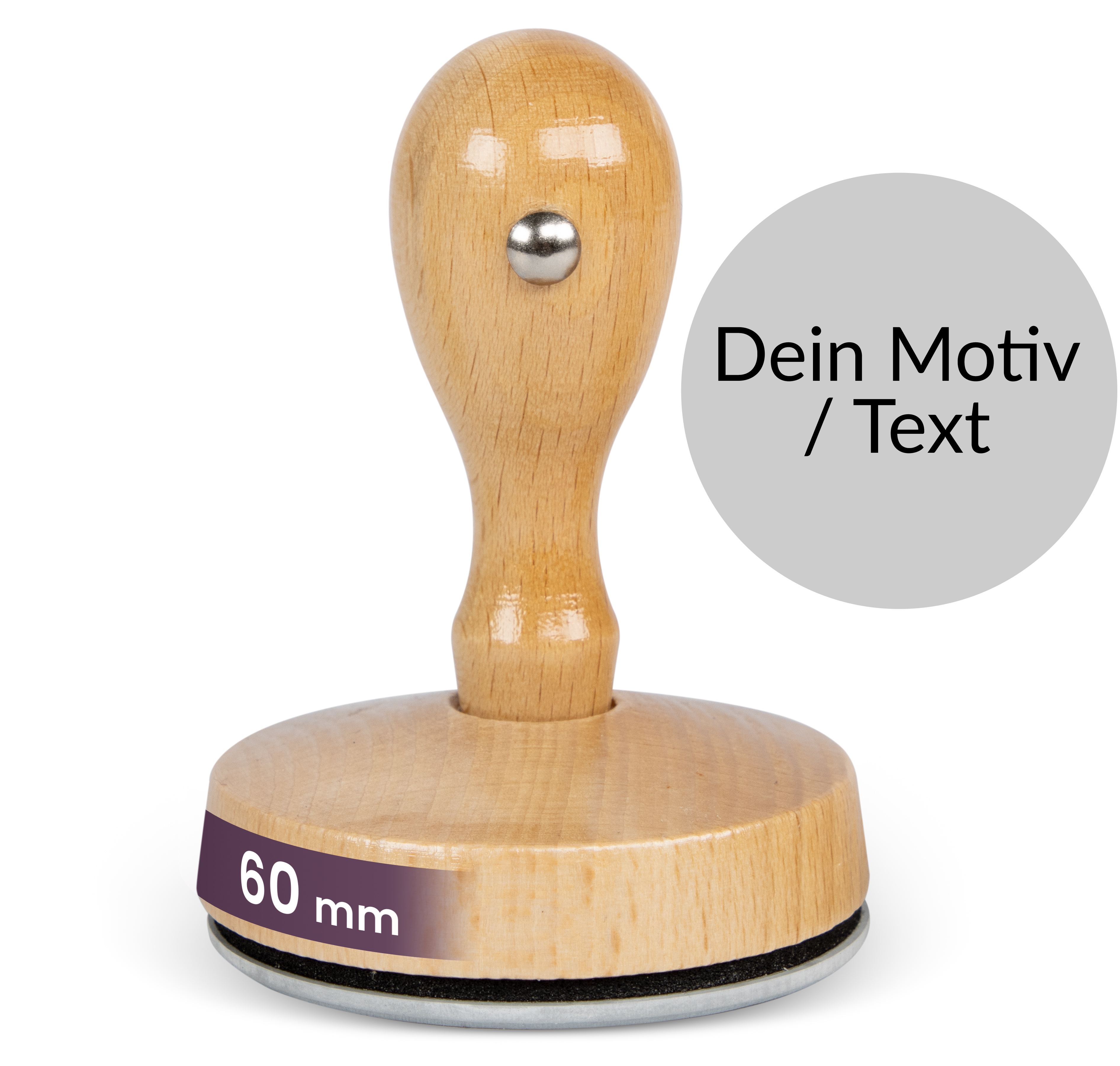 Stempel mit eigenem Logo/Motiv - Just Refine