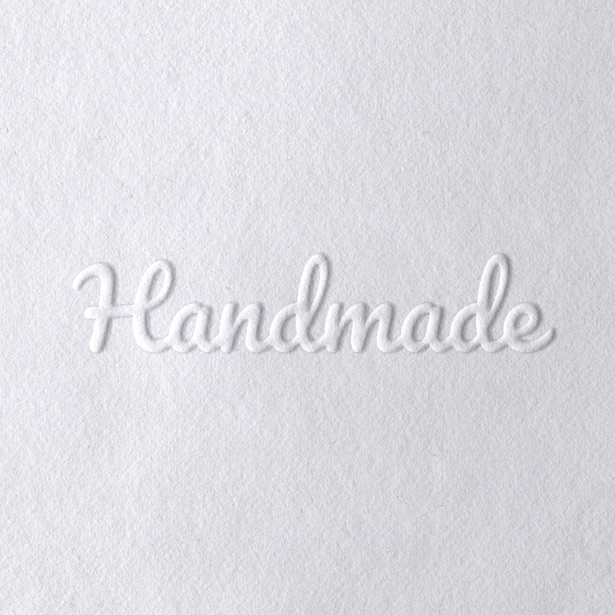 Prägestempel für Papier - Modell "Handmade"